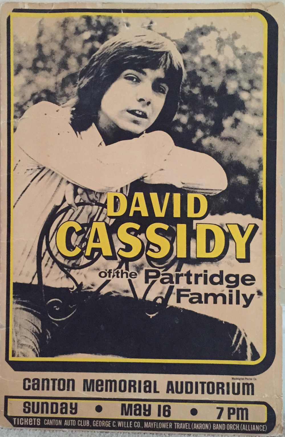 Concert Poster - May 16, 1971