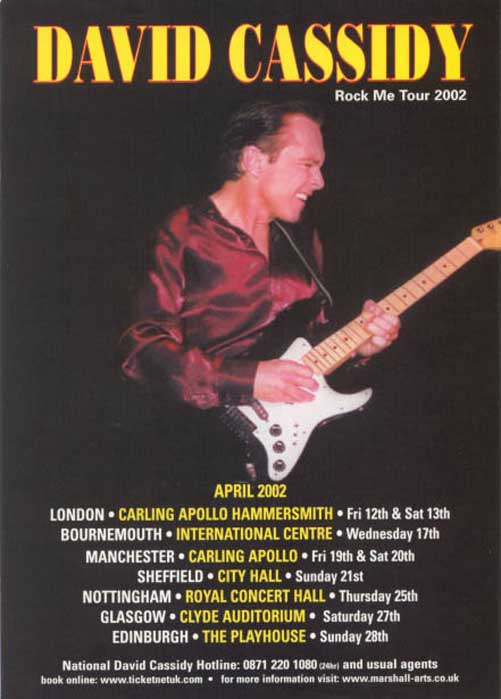 2002 UK Tour Flyer