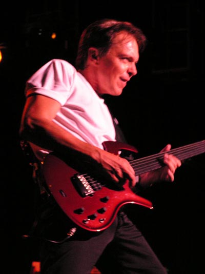 David Cassidy playing the electric guitar