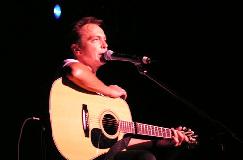 David with his acoustic guitar