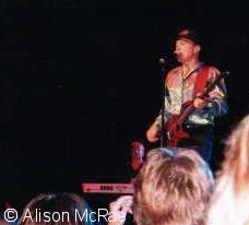 David on stage, Melbourne 2002