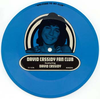 David Cassidy Fan Club Single