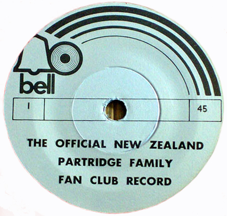 New Zealand Partridge Family Fan Club Record