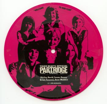 Partridge Family - Welcome To Our Fan Club single