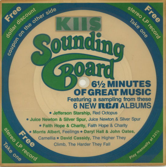 RCA Sampler disc