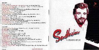 Sondheim A Celebration CD cover