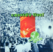 Front cover of Cassidy Live.