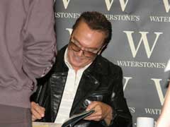 David Cassidy signs his autobiography
