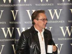 David Cassidy signs his autobiography