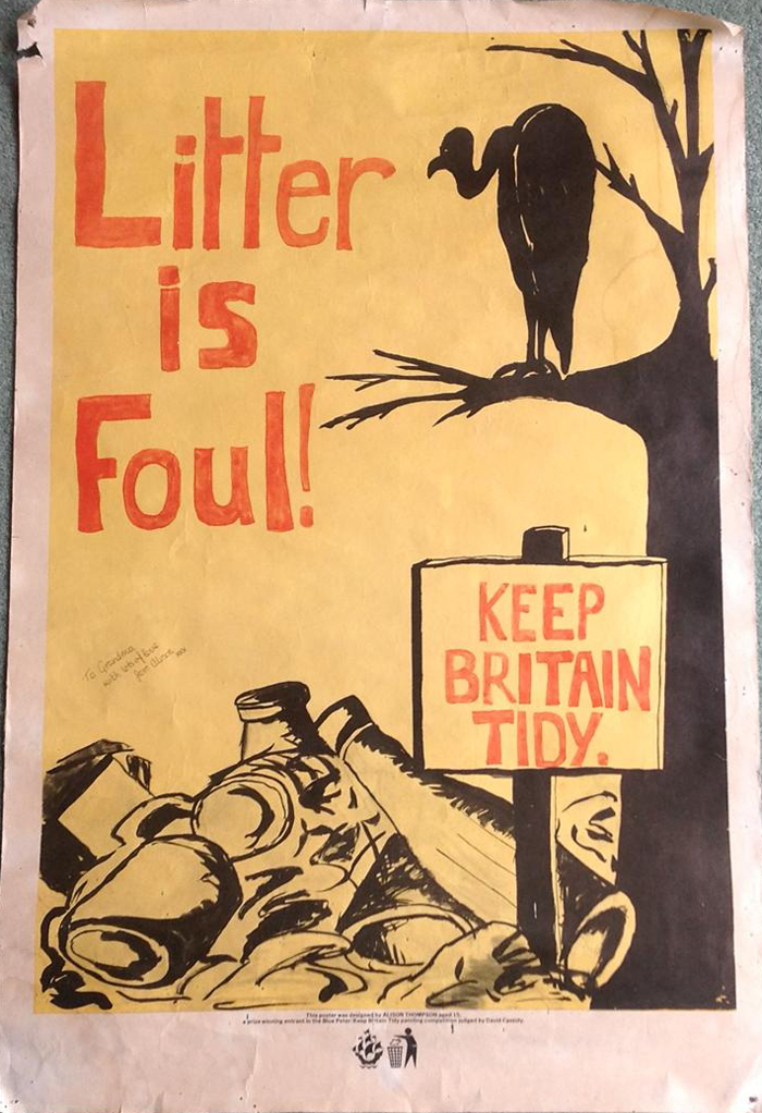 Keep Britain Tidy Poster