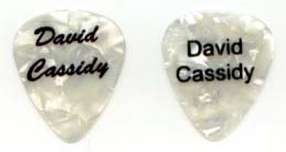 David Cassidy's guitar picks