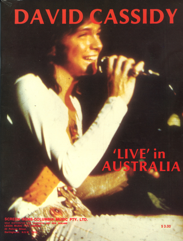 'Live' In Australia Song Book