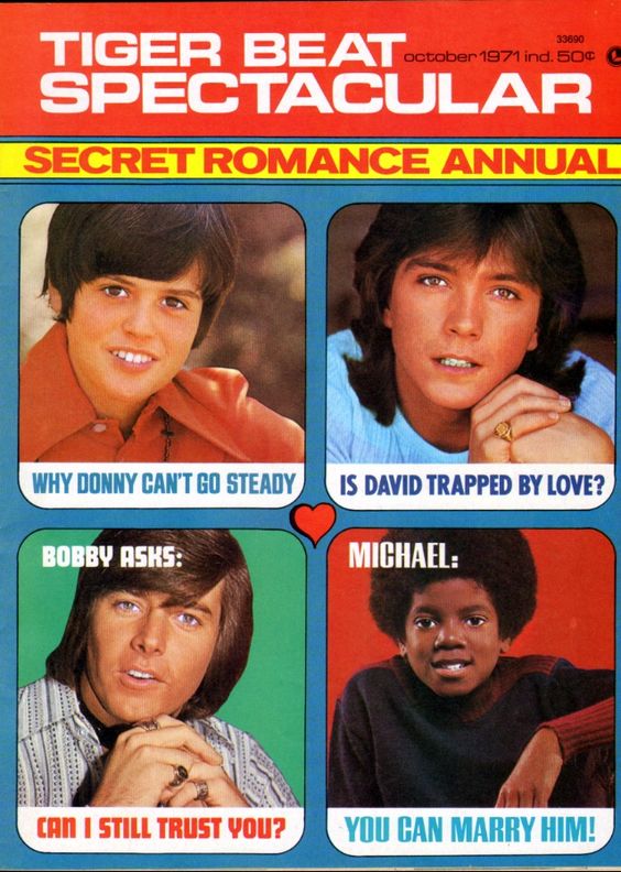 Click to read October 1971 Tiger Beat Spectacular Magazine