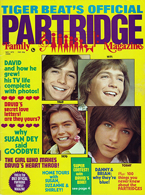 Tiger Beats Official Partridge Family Magazine - May 1972
