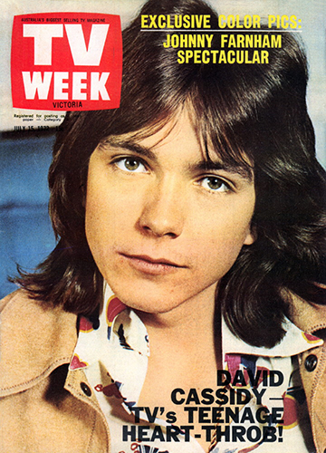 David in TV Week Magazine