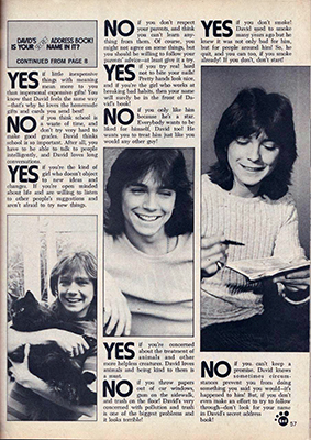 Tiger Beat August 1973