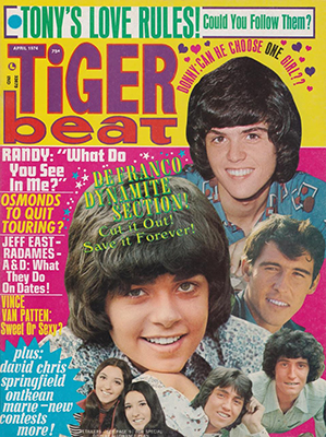 Tiger Beat April 1974