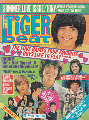 Tiger Beat August 1974