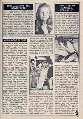 Tiger Beat October 1974
