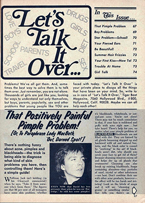 Tiger Beat August 1975