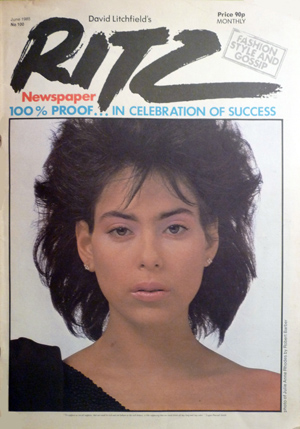 Ritz Magazine front Cover