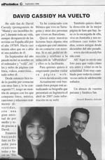 Spanish newspaper article