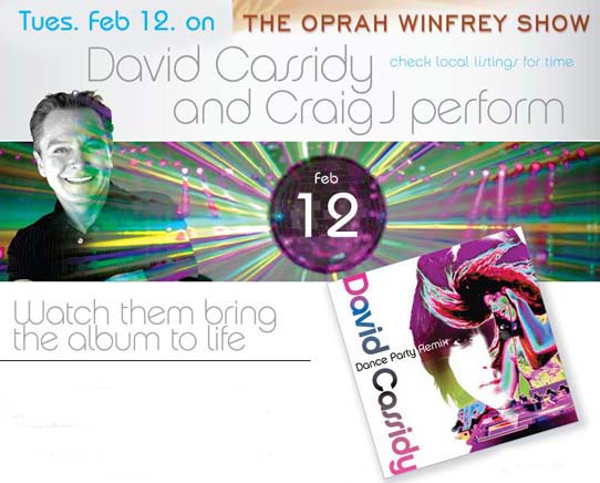 Tuesday 12th of Feb on the Oprah Winfrey Show