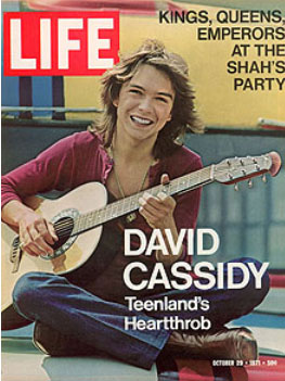 David on the cover of Life magazine