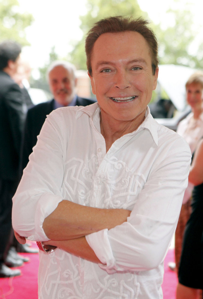 David Cassidy on the red carpet
