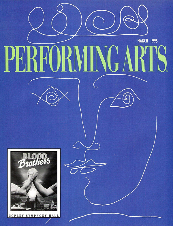 March 1995 Blood Brothers program