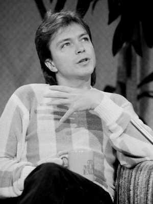 David on The Morning Exchange 1984