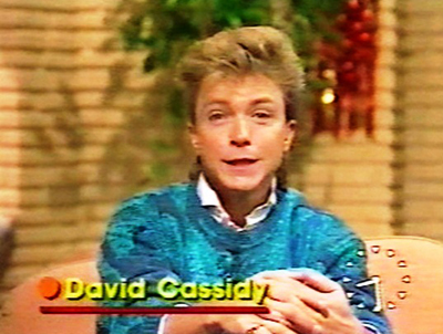 David Cassidy Dec 16, 1986