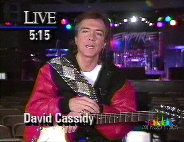 David Cassidy October 2, 1991