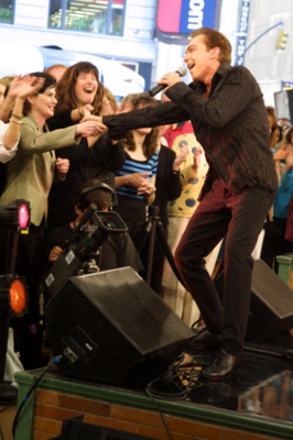 David Cassidy performs during Good Morning America