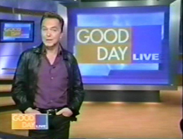 David on 'Good Day Live'.