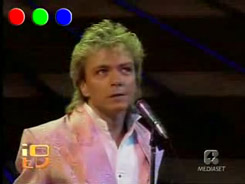 David sings The Last Kiss 1985.