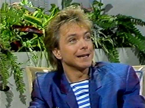 David Cassidy on Pebble Mill At One Show