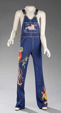 Overalls worn in Melbourne 1974