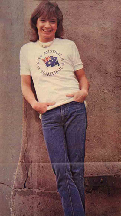 David Cassidy. Keep Australia Beautiful.