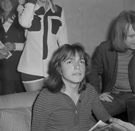April 3, 1972 - David at Meet & Greet