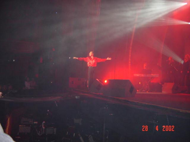 David in Edinburgh, 2002.