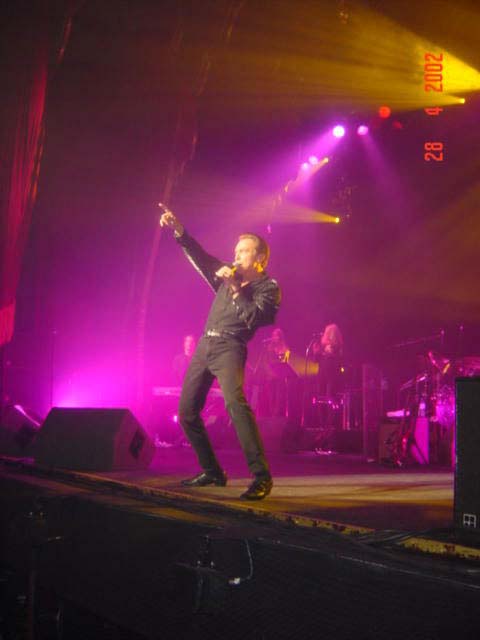 David in Edinburgh, 2002.