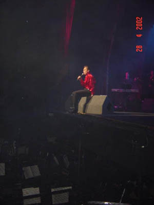 David in Edinburgh, 2002.