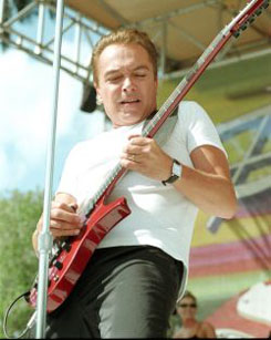 David performs at Gulfstream Park