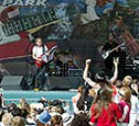 David performs at Gulfstream Park