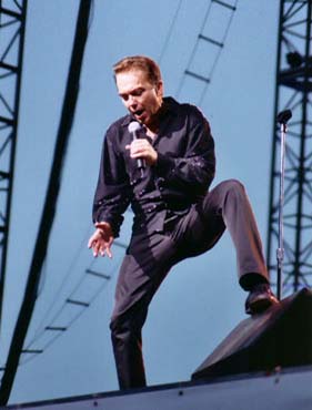 David in concert