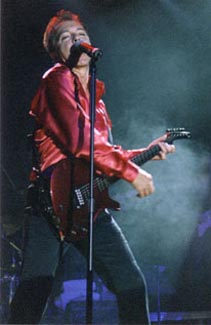 David and his guitar