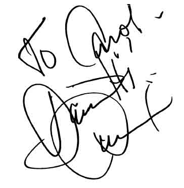 To Carol, Hi David Cassidy