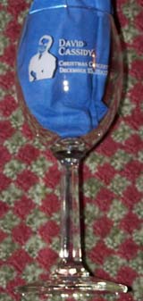 Glass from the Venue.