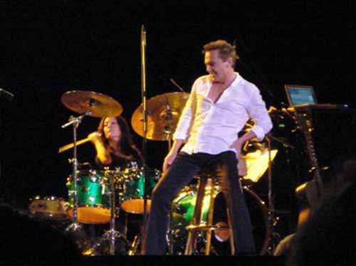 David on stage at Primm